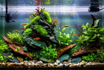 55 gallon aquascape