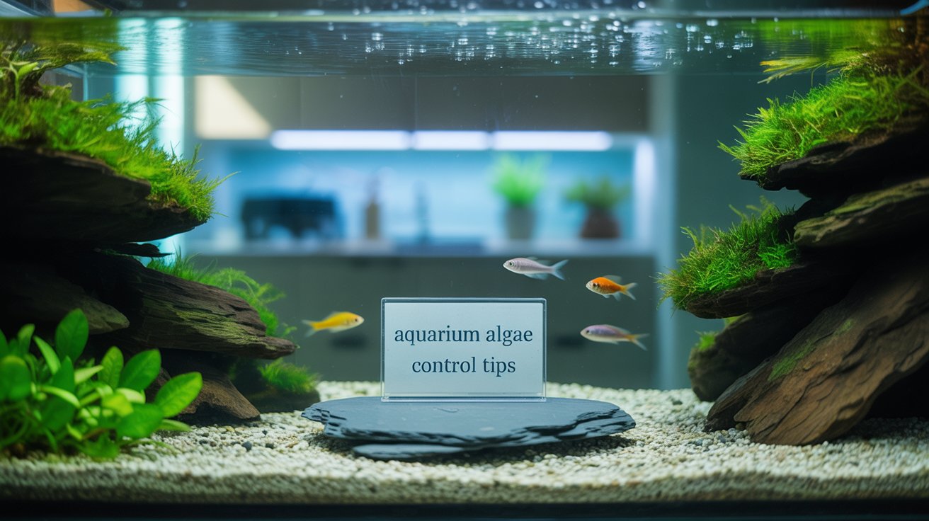 Beautiful view of Automated Aquarium Algae Control Systems