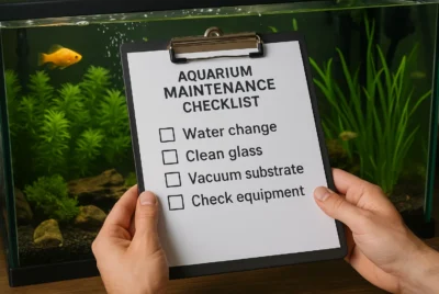 Aquarium maintenance checklist