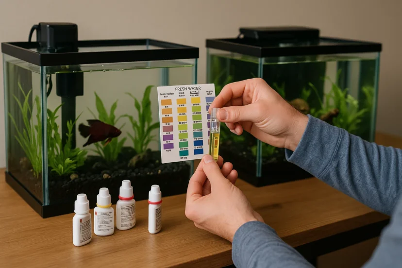 how to use API test kits