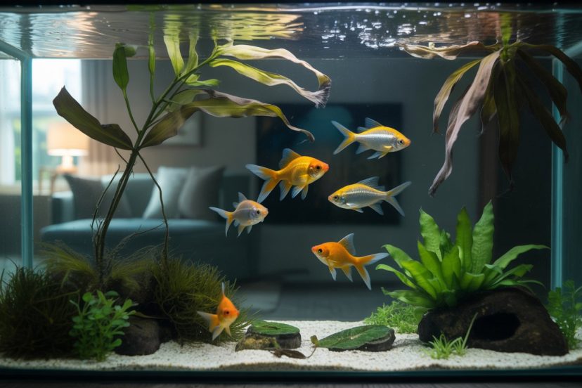 aquarium plants melting