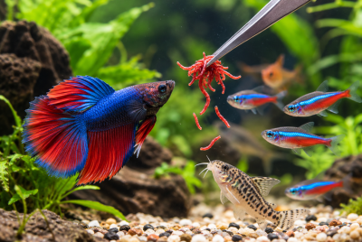 bloodworms for fish